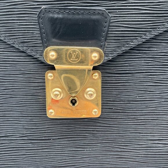 Louis Vuitton Portfolio/Pouch MM Black Epi Leather - Picture 3 of 6